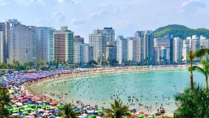 Praia das Astúrias tradição e beleza