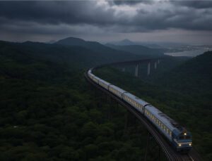 Trem entre SP e Baixada Santista